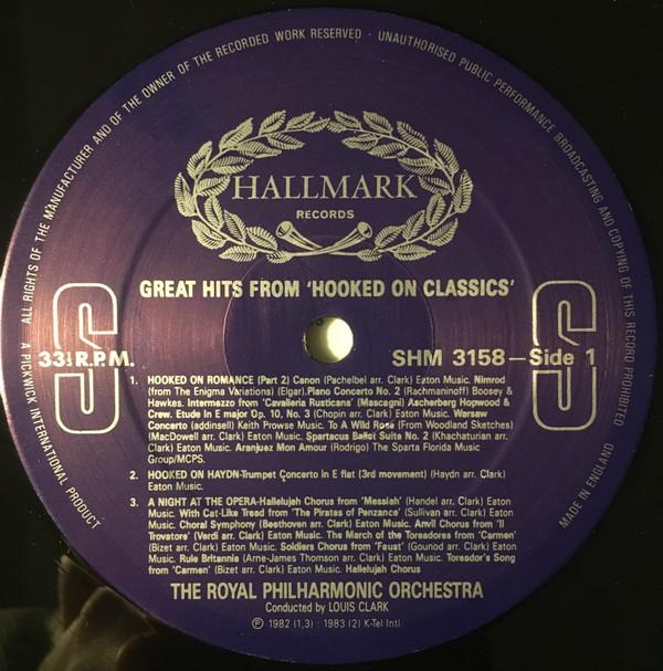 Louis Clark Conducting The Royal Philharmonic Orchestra - Great Hits From Hooked On Classics - Lp