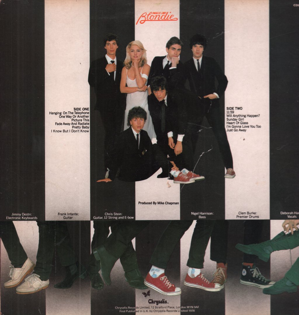 Blondie - Parallel Lines - Lp