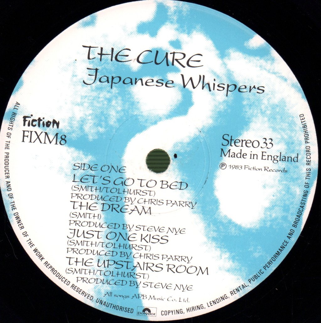 Cure - Japanese Whispers - Lp