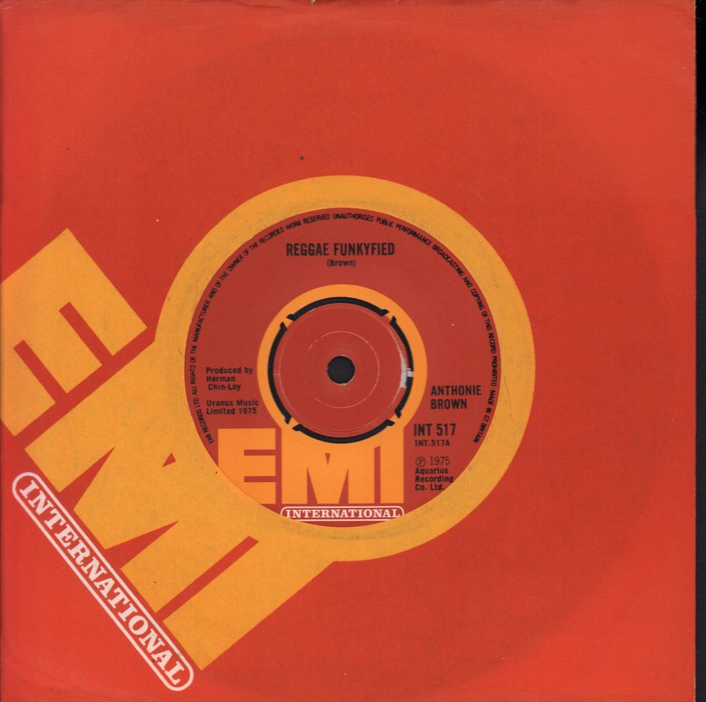 Anthonie Brown - Reggae Funkyfied - 7 Inch