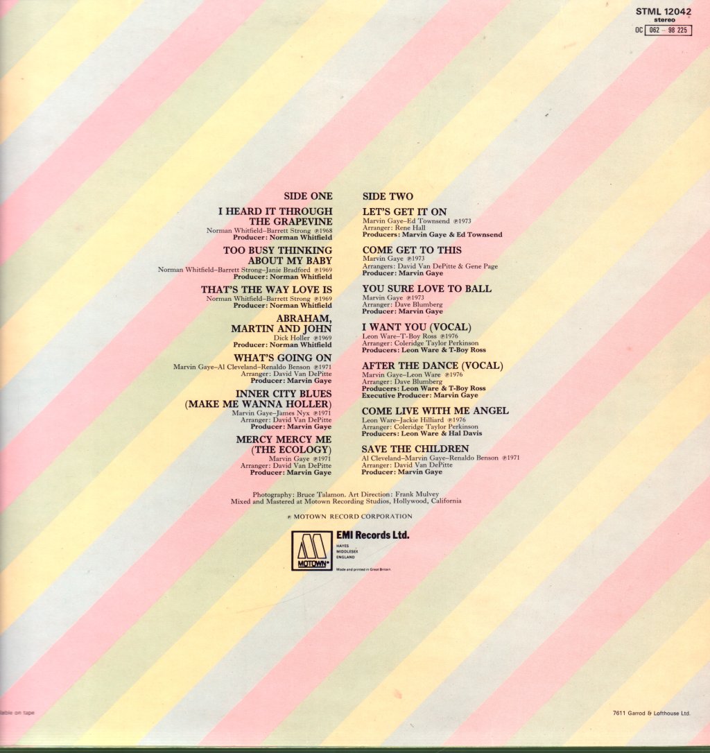 Marvin Gaye - Best Of - Lp