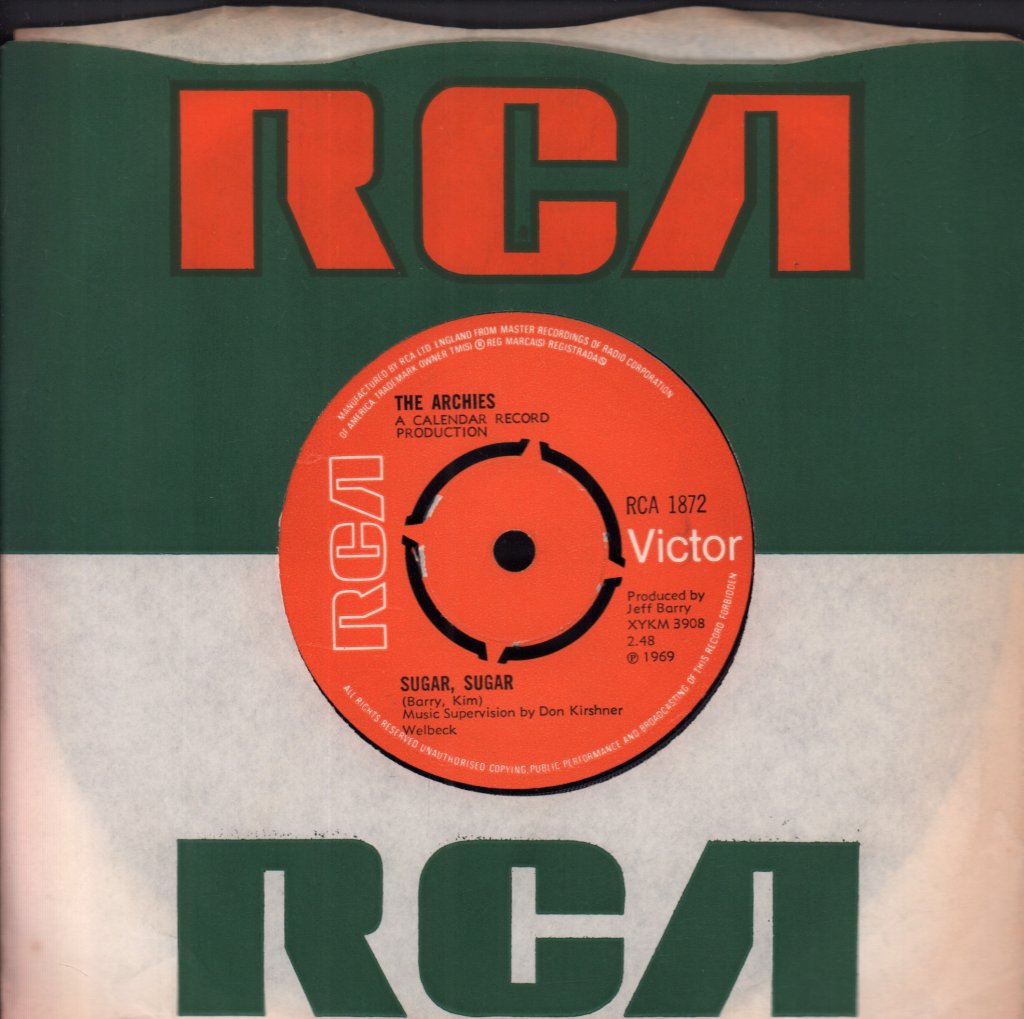 Archies - Sugar Sugar - 7 Inch