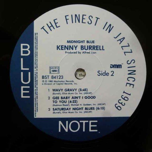 Kenny Burrell - Midnight Blue - Lp