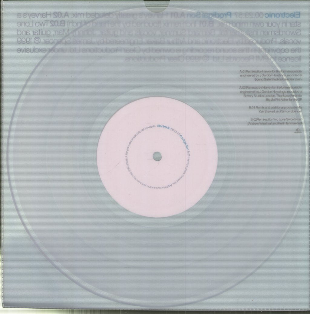Electronic - Prodigal Son - 10 Inch