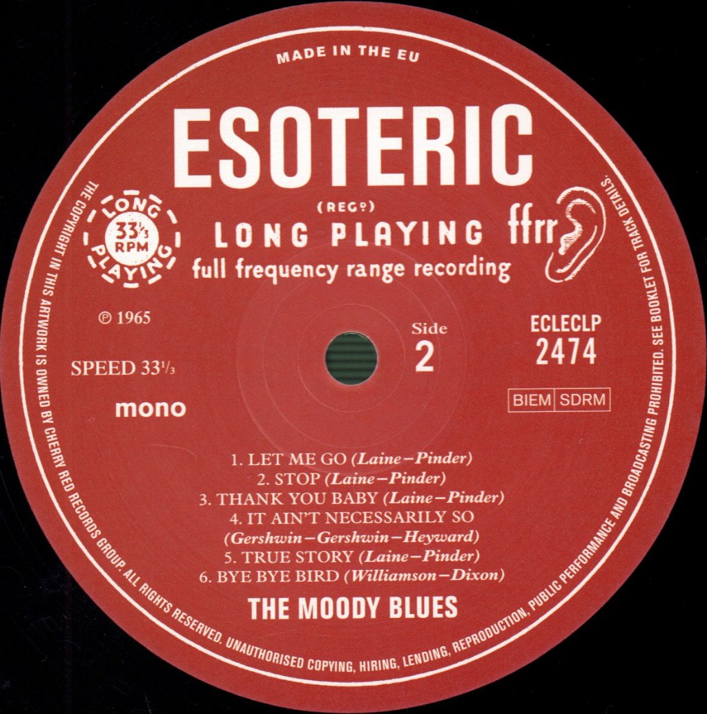 Moody Blues - Magnificent Moodies - Lp