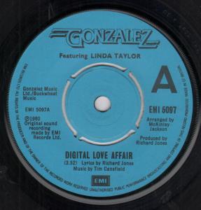 Gonzalez - Digital Love Affair/disco can't go on for ever - 7 Inch