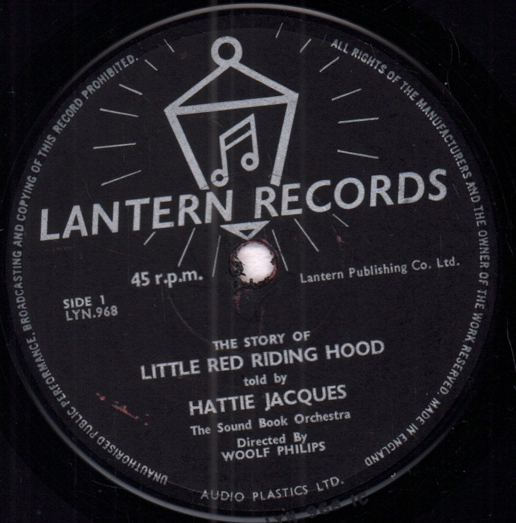 Hattie Jacques - Little Red Riding Hood - 7 Inch