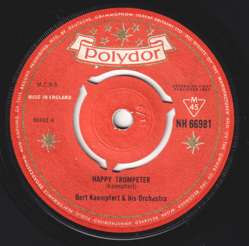 Bert Kaempfert & His Orchestra - Happy Trumpeter - 7 Inch