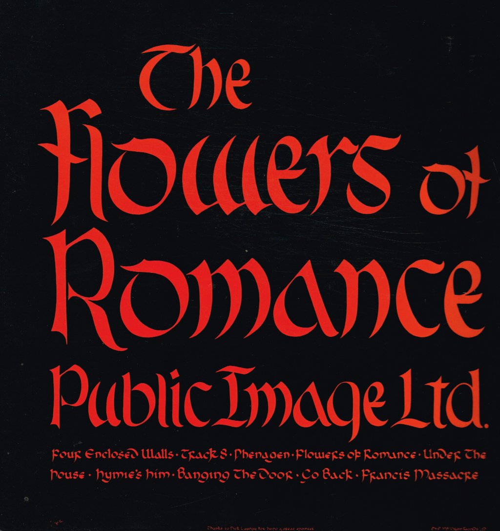 Public Image Ltd - Flowers Of Romance - Lp