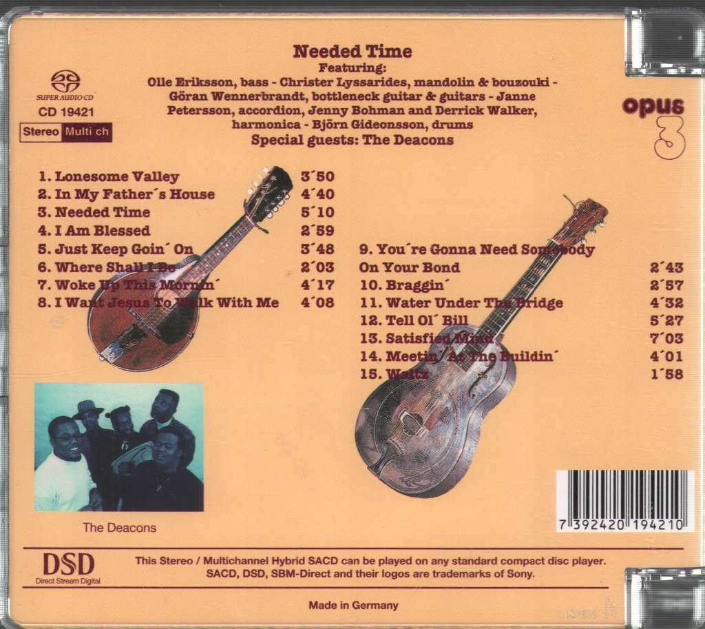 Eric Bibb - Spirit & The Blues - Cd