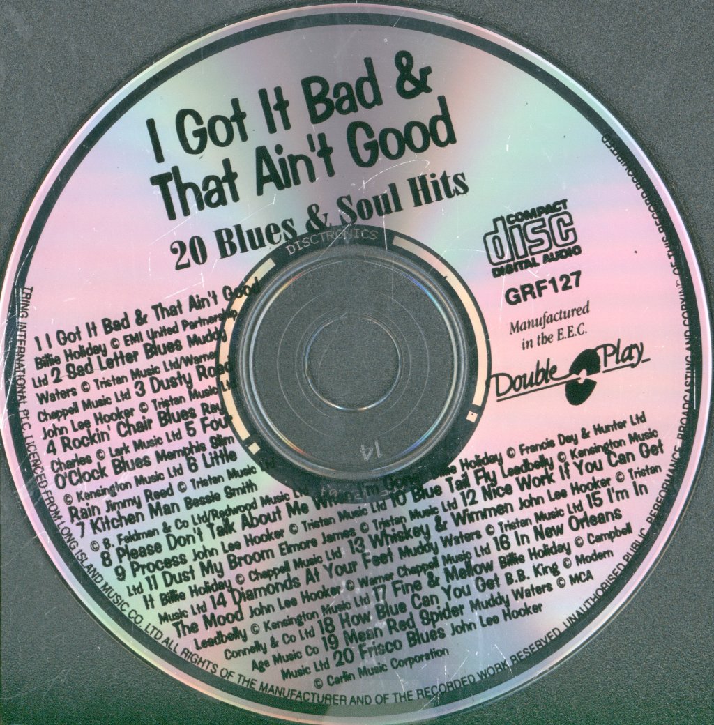 Various Artists - I Got It Bad And That Ain't Good - Cd