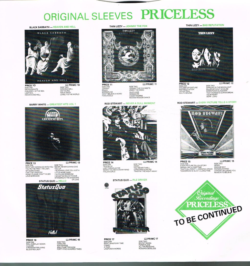 Rush - Caress Of Steel - Lp