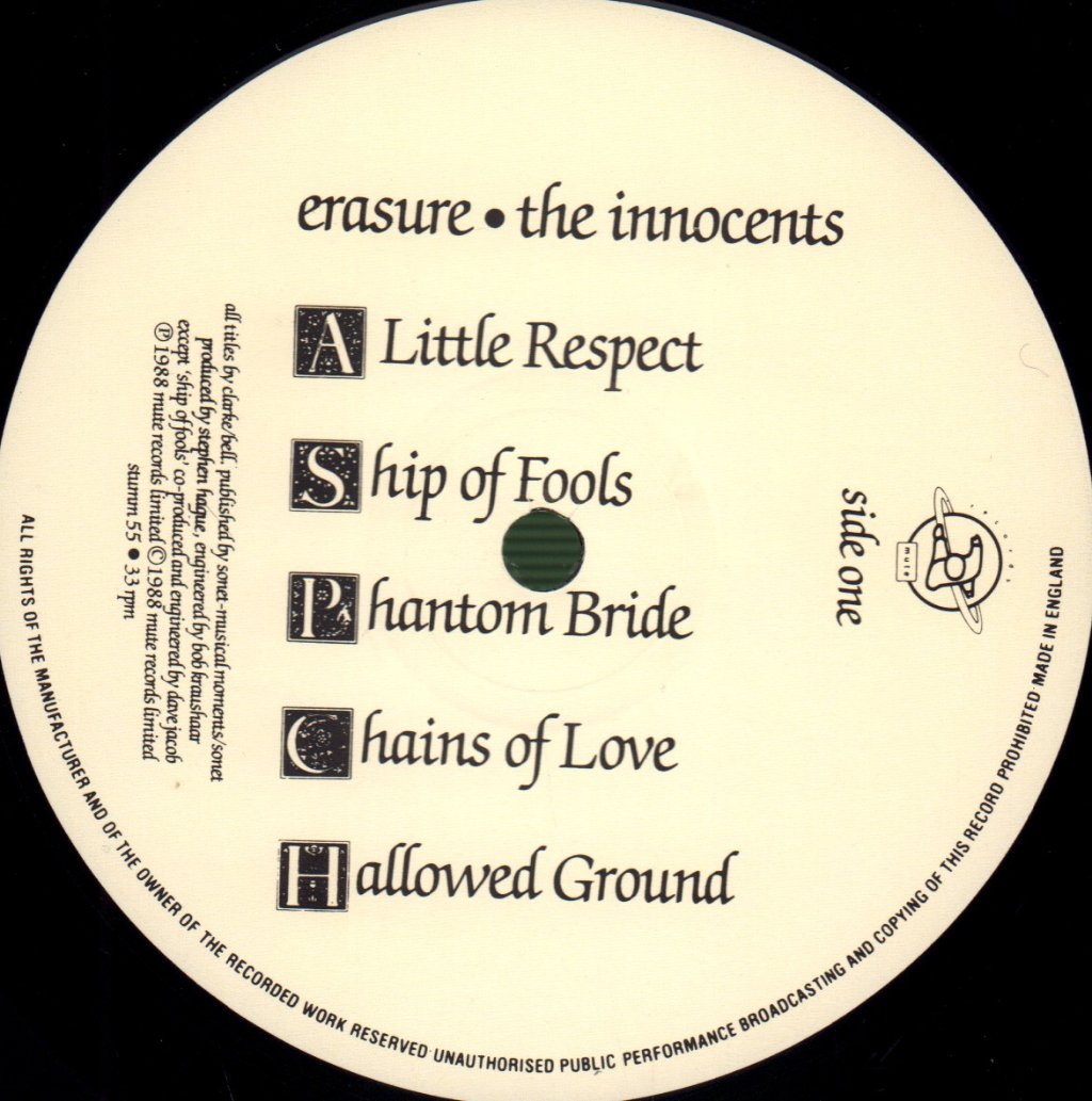 Erasure - Innocents - Lp