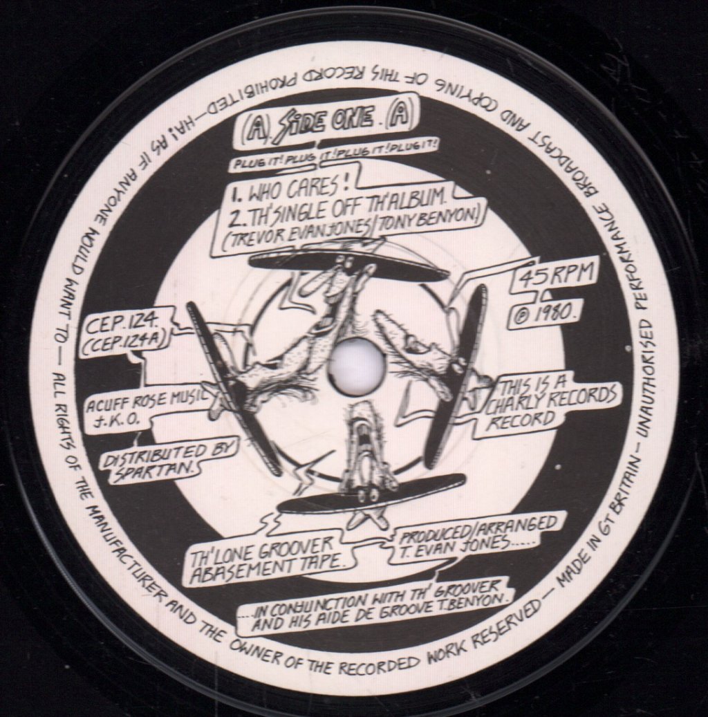 Lone Groover - Who Cares Ep - 7 Inch