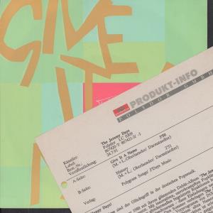 Jeremy Days - Give It A Name - 7 Inch