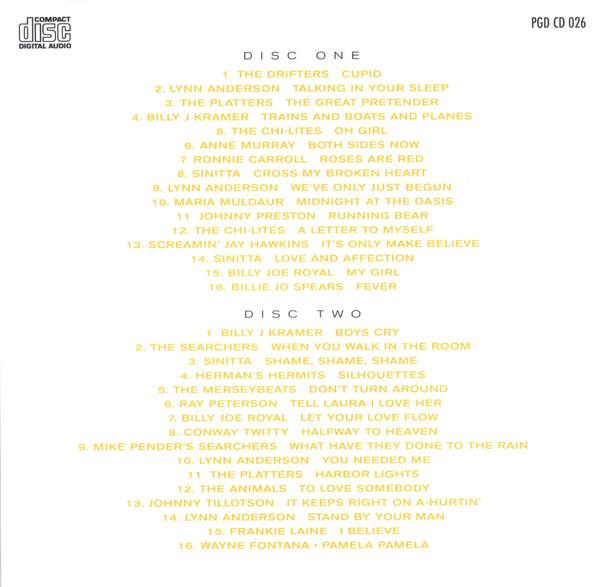 Various Artists - Broken Hearted (Love Songs Of The 50's, 60's, 70's And 80's) - Double Cd