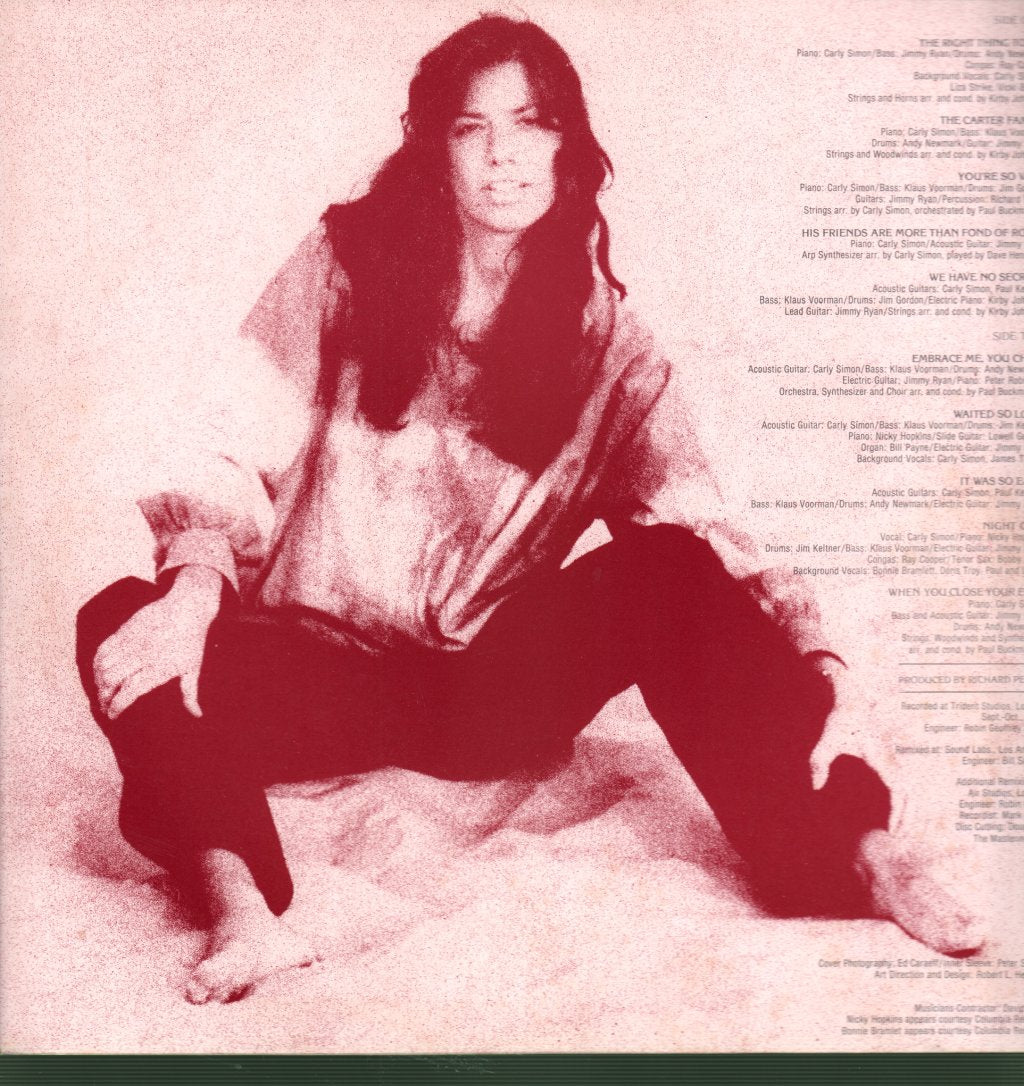Carly Simon - No Secrets - Lp