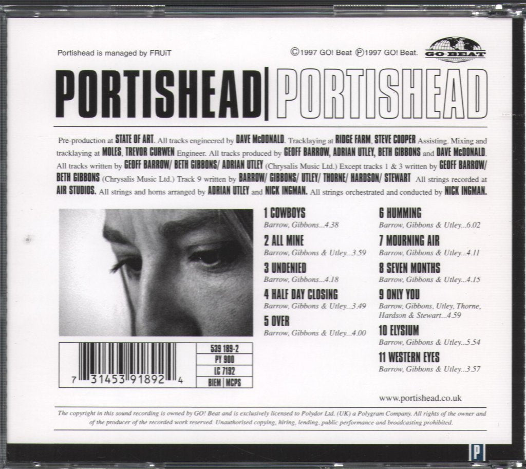 Portishead - Portishead - Cd