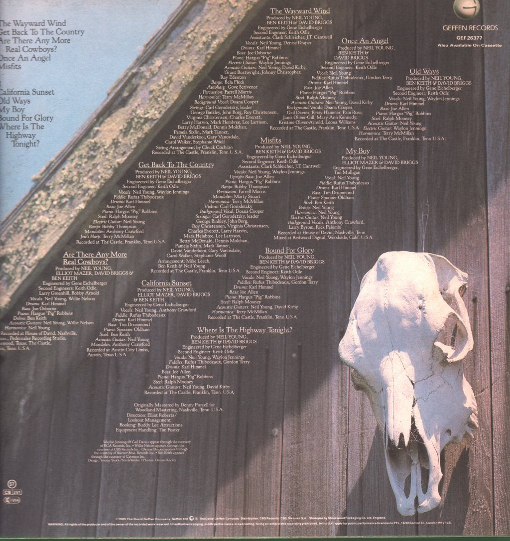 Neil Young - Old Ways - Lp