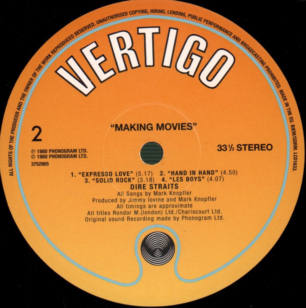 Dire Straits - Making Movies - Lp