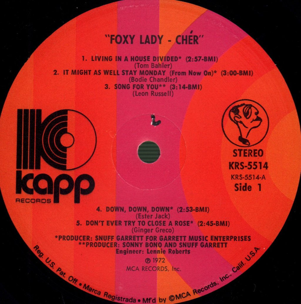 Cher - Foxy Lady - Lp