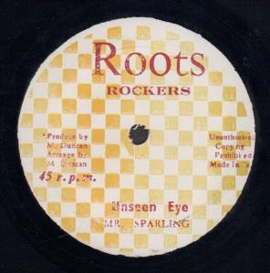 Mr Sparling - Unseen Eye - 12 Inch