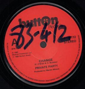 Private Party - Change - 7 Inch