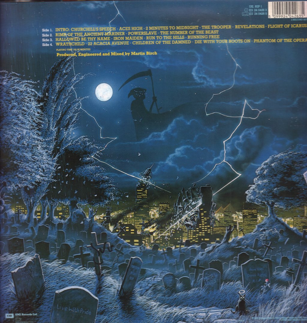 Iron Maiden - Live After Death - Double Lp