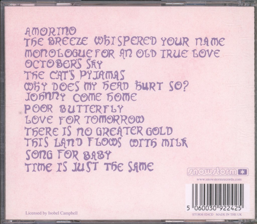Isobel Campbell - Amorino - Cd