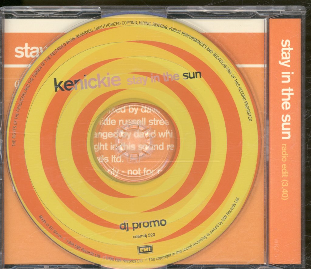 Kenickie - Stay In The Sun - Cd