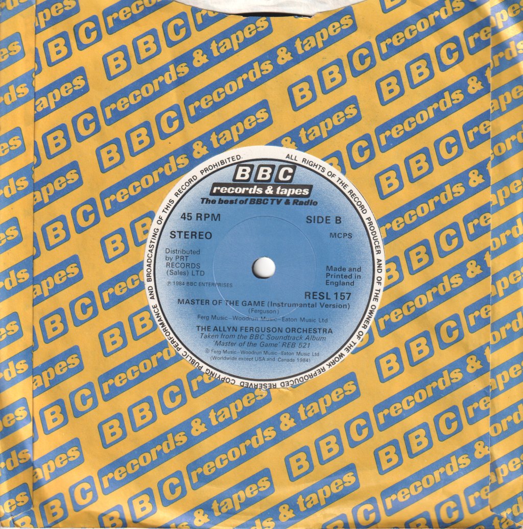 Dede Andros / Allyn Ferguson Orchestra - Master Of The Game - 7 Inch
