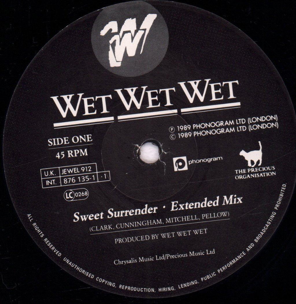 Wet Wet Wet - Sweet Surrender - 12 Inch