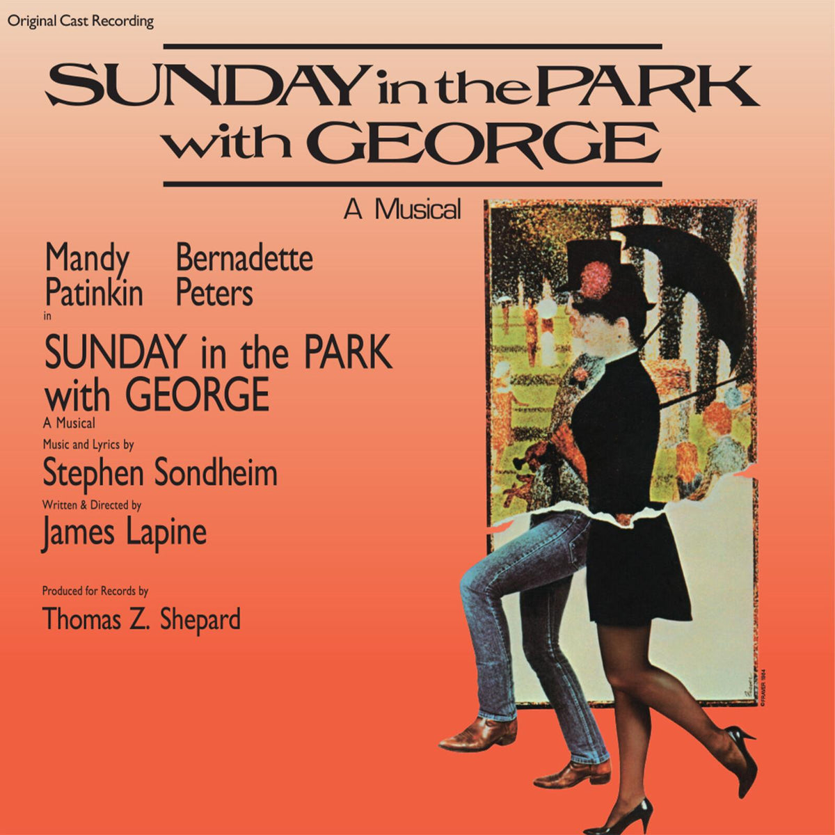 Stephen Sondheim - Sunday In the Park With George - Lp