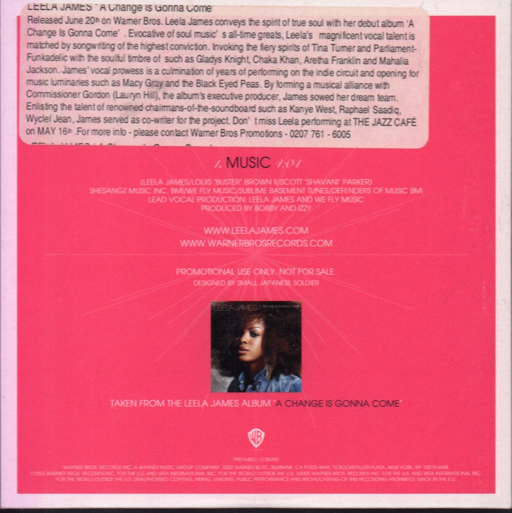 Leela James - Music - Cd