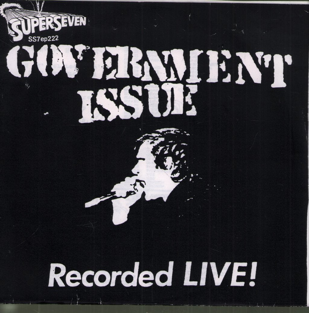 Government Issue - Video Soundtrack - 7 Inch
