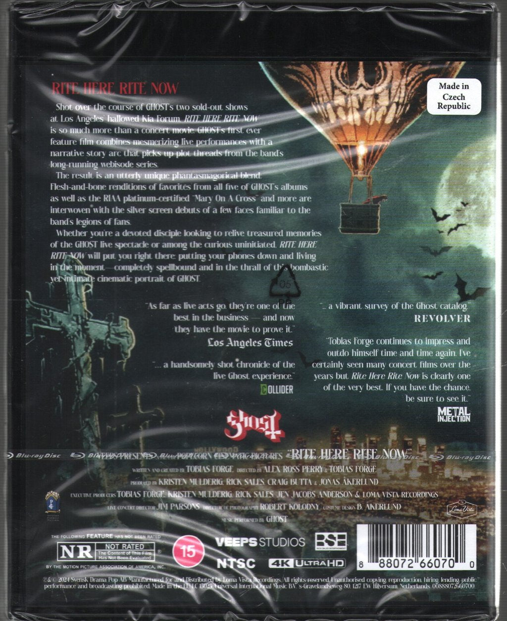 Ghost - Rite Here Rite Now - Blu-Ray