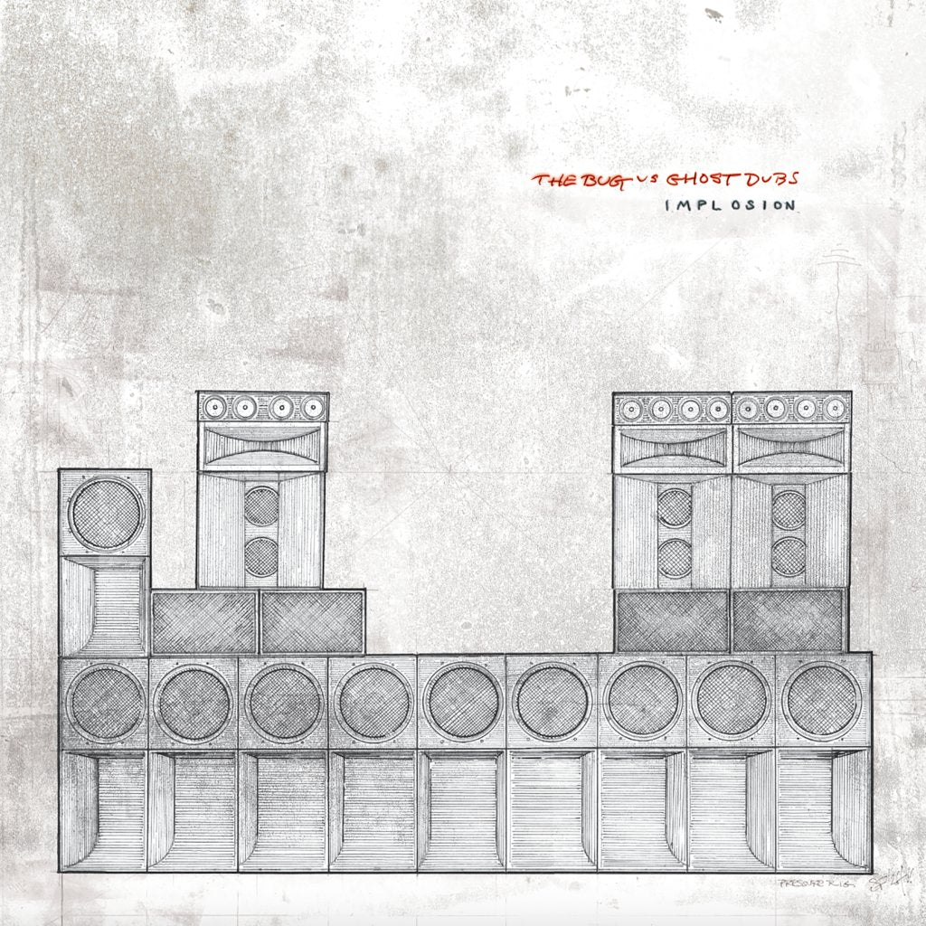 The Bug vs Ghost Dubs - Implosion (Dinked Edition #369) - Triple Lp