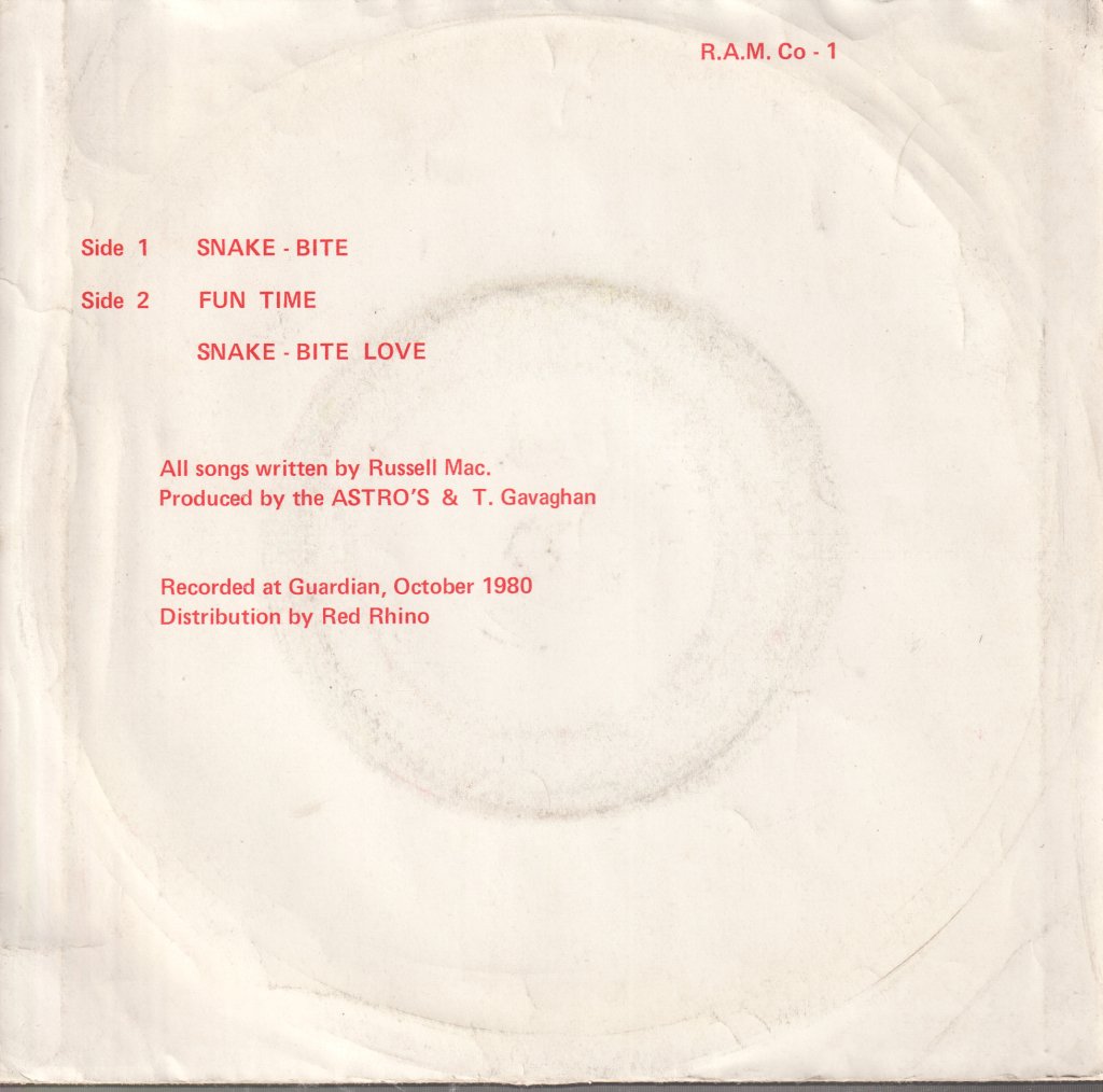 Astro's - Snake-Bite - 7 Inch