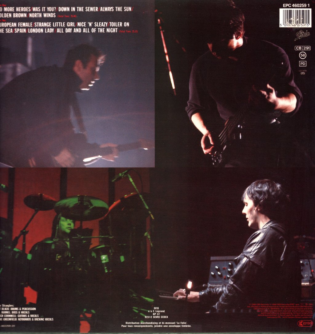 Stranglers - All Live And All Of The Night - Lp
