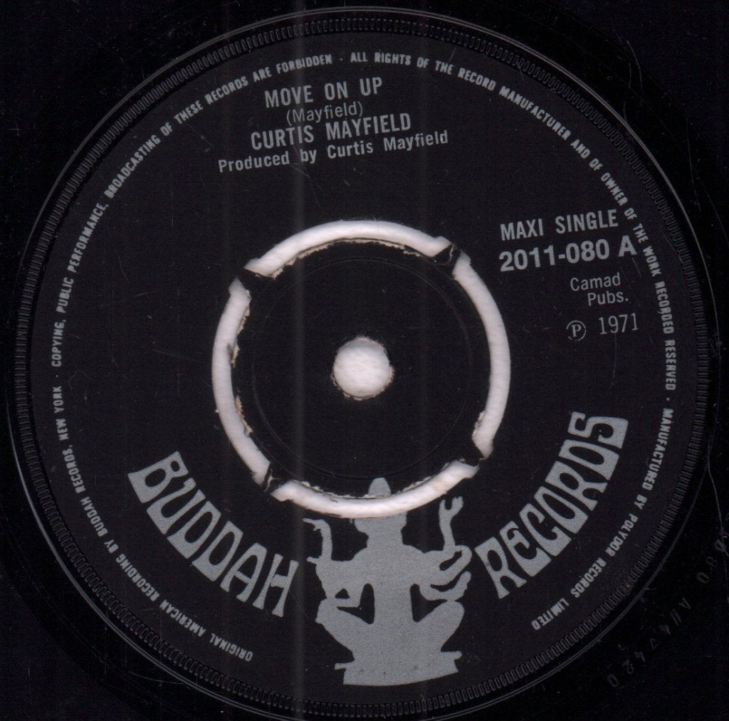 Curtis Mayfield - Move On Up - 7 Inch