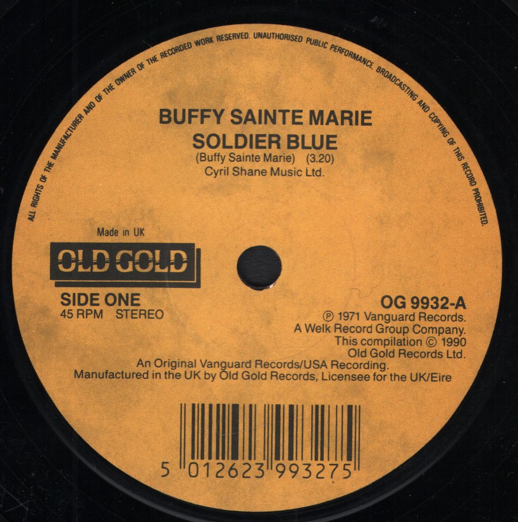 Buffy Sainte-Marie - Soldier Blue - 7 Inch
