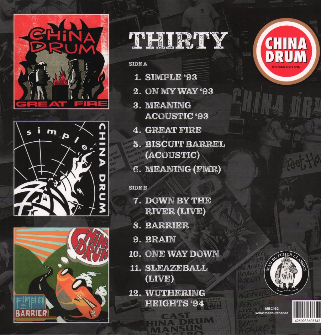 China Drum - It's Punk Rock Son - Lp