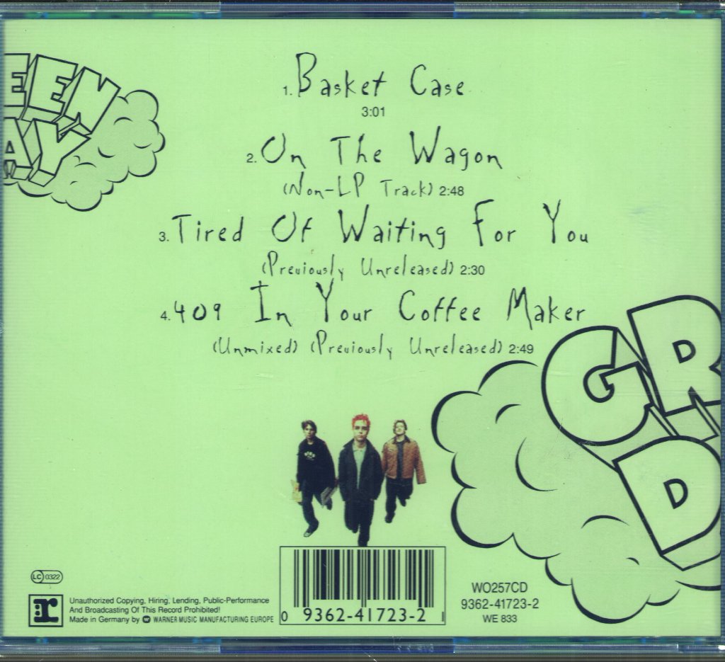Green Day - Basket Case - Cd