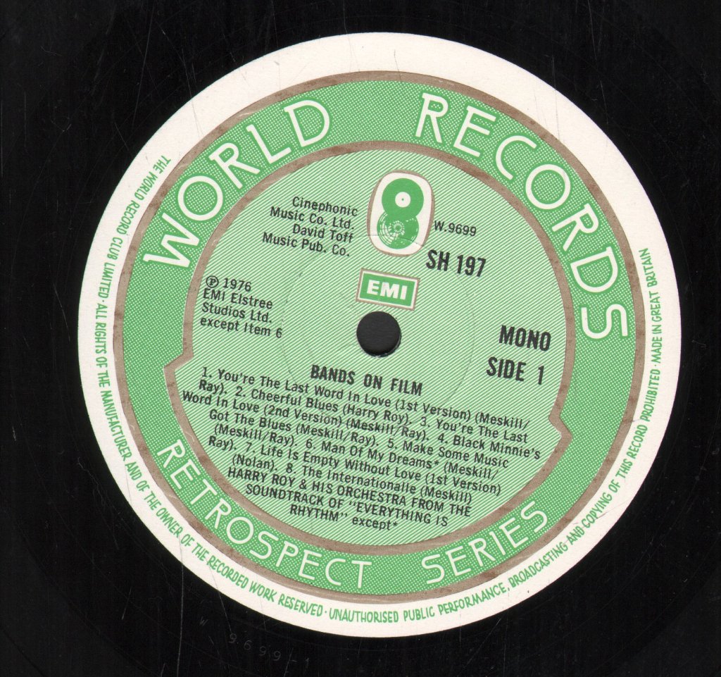 Harry Roy/Nat Gonella - Bands On Film - Lp