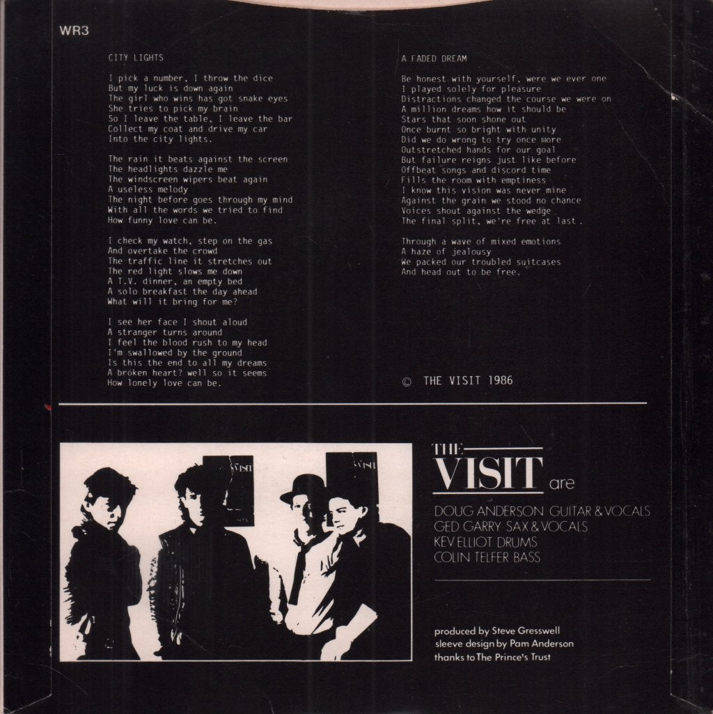 Visit - City Lights - 7 Inch