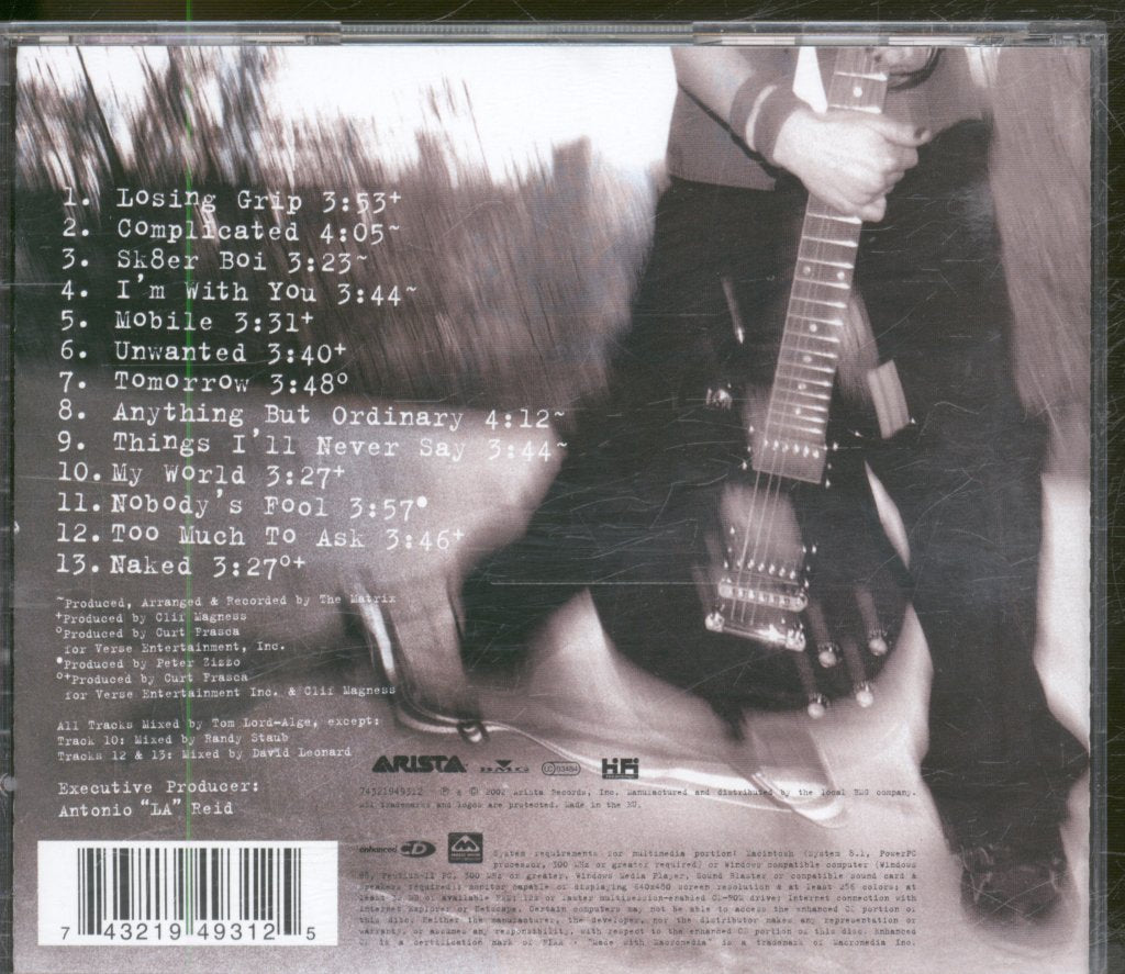 Avril Lavigne - Let Go - Cd