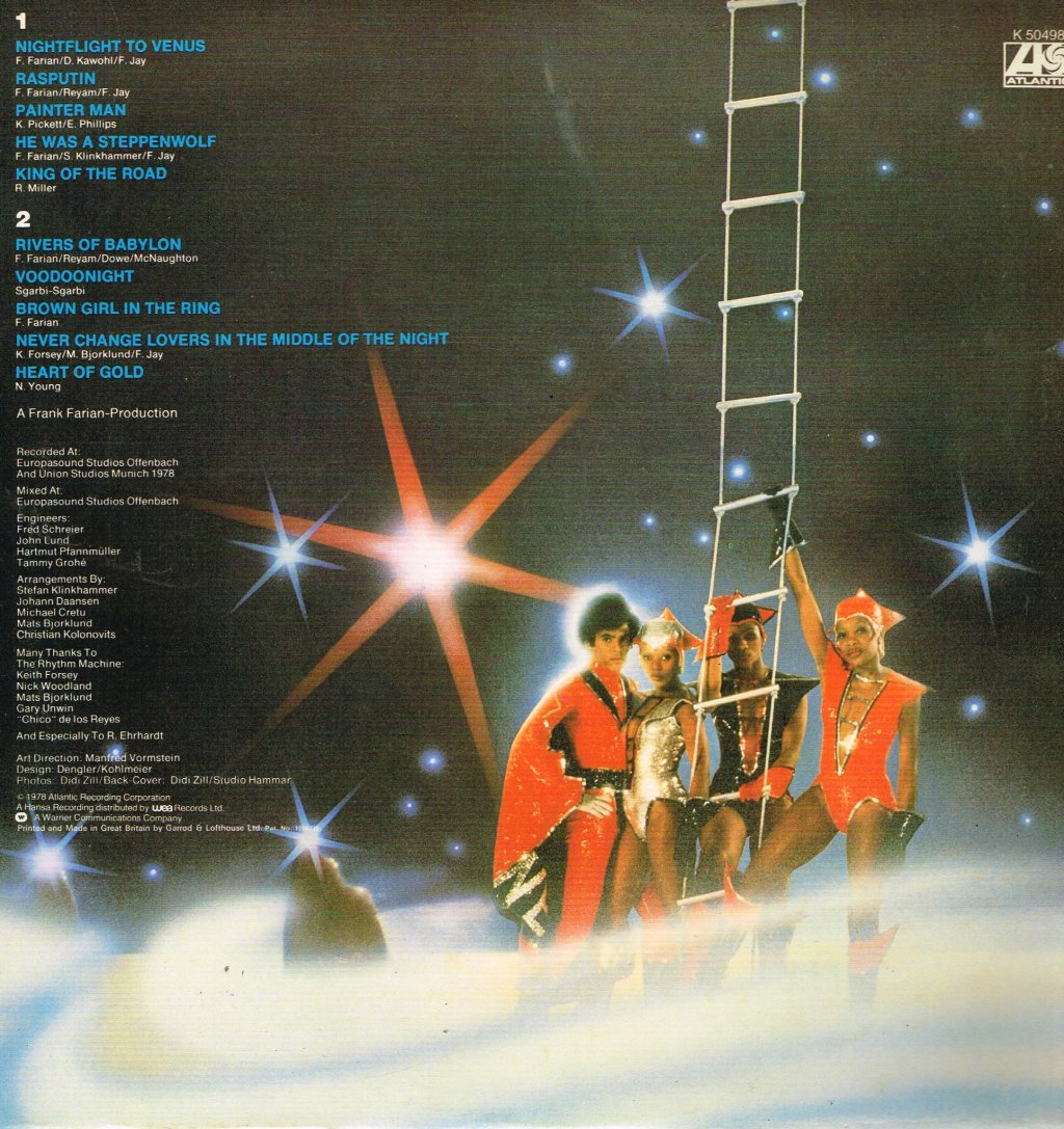 Boney M - Nightflight To Venus - Lp