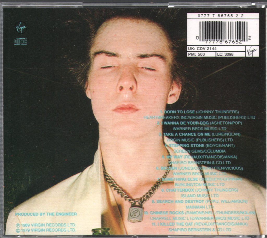 Sid Vicious - Sid Sings - Cd