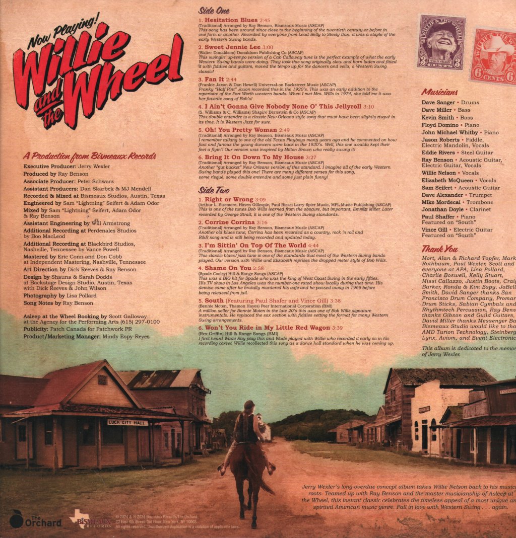 Willie Nelson - Willie and the Wheel (The 15th Anniversary Edition) - Lp