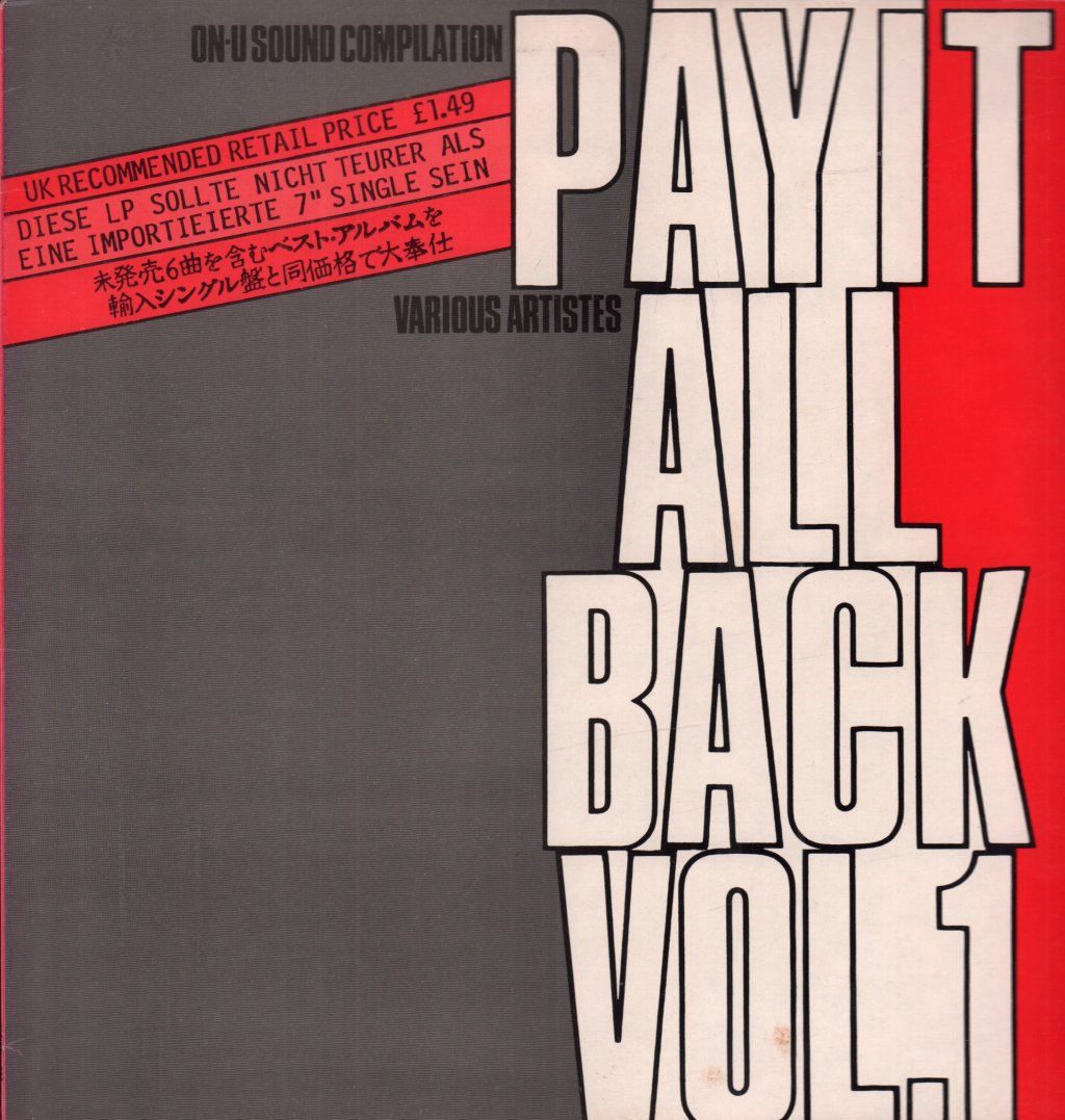 Various Artists - Pay It All Back Vol 1 - Lp
